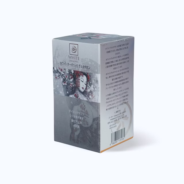 Alternative view of Viên uống White Organic Glutathione hỗ trợ làm sáng da (Hộp 60 viên)